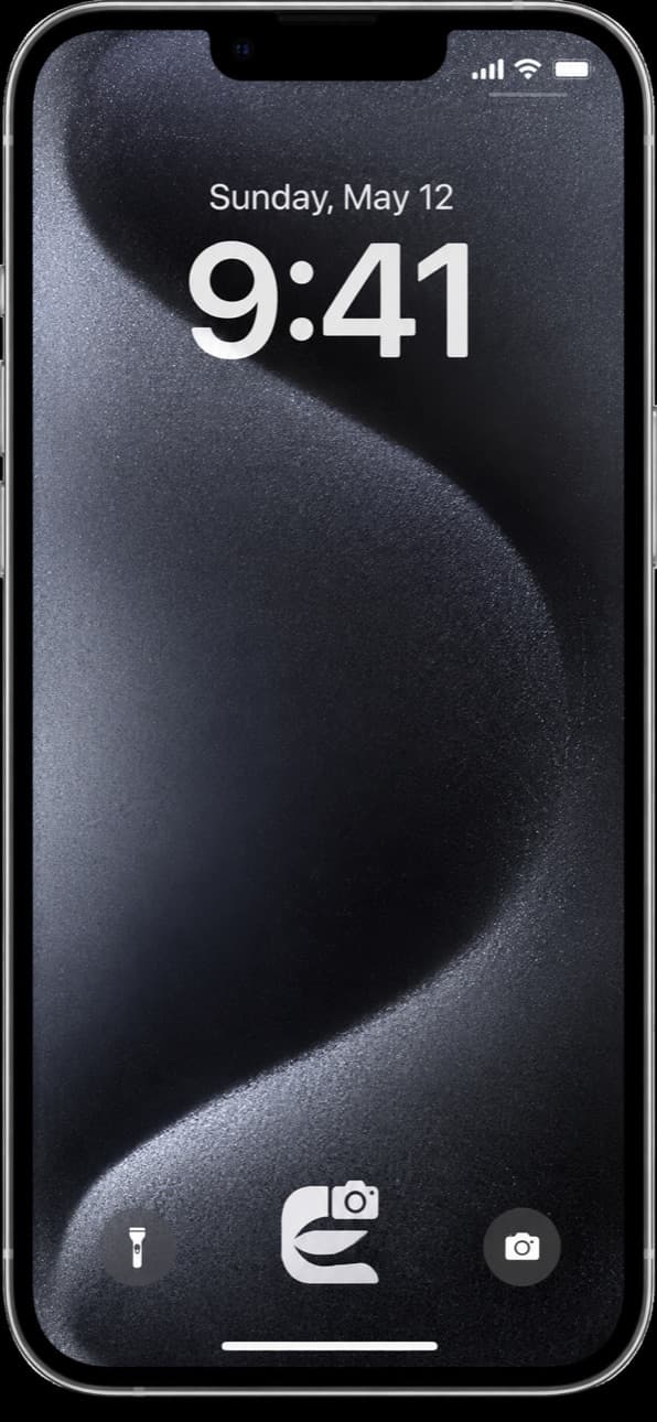 Lock Screen widget